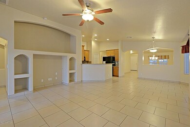 Family Room and Kitchen Area
