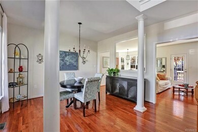 Living room/dining room open to family room