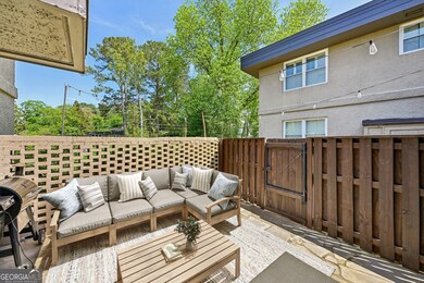 Private Stone Patio