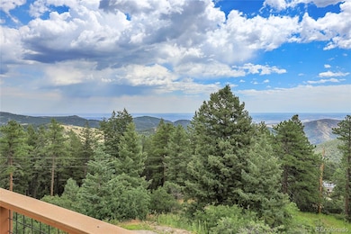 Views of Denver city lights and Chatfield