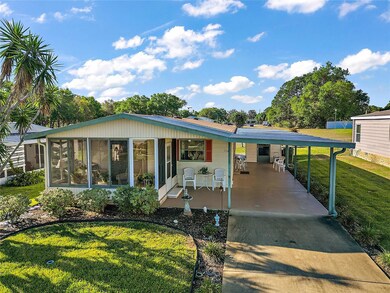 Aerial view of property