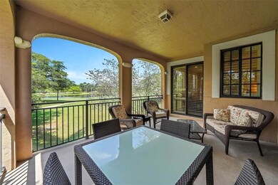 Golf and water views from Balcony