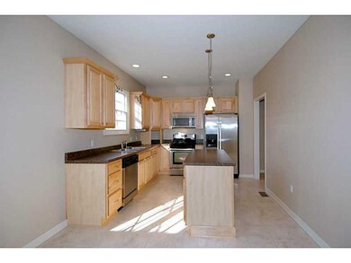 Kitchen. Upgraded cabinetry & lighting