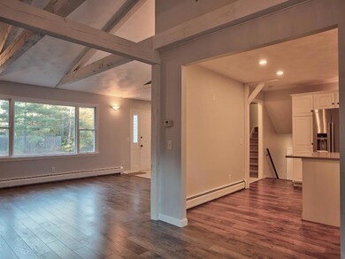 Dining room entry to the kitchen and...