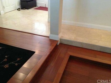 Transition from Dining Room to Living Room.