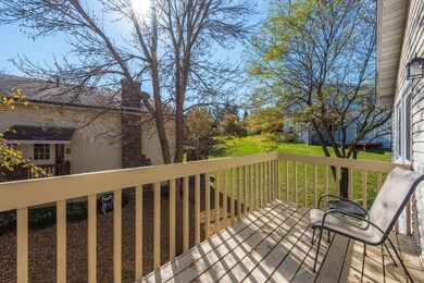 Deck off dining room
