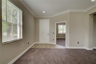View of front door.