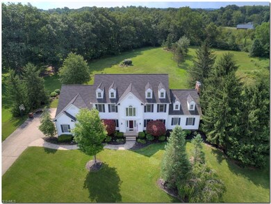 Aerial View of the Home which sits on 1.26 Acres