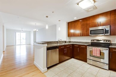 View of Unit 207 from the front door.