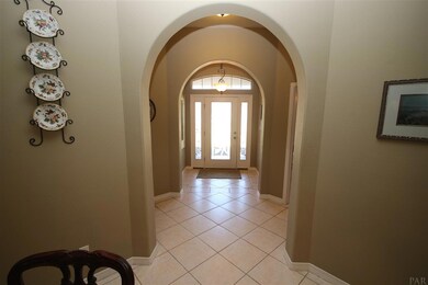 sidelights & transom window for a bright entry.