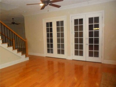 French Doors leading to Covered Patio