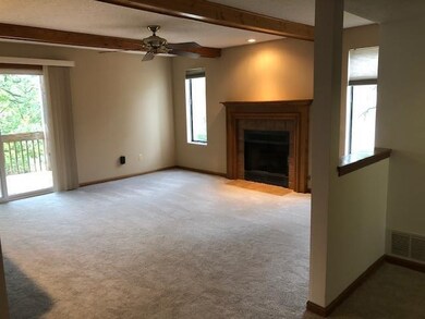Living Room with fireplace