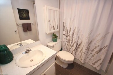 new tile in bathroom(whole unit and lanai)
