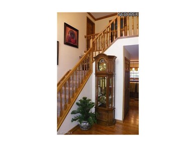 Oak stair case to 2nd level