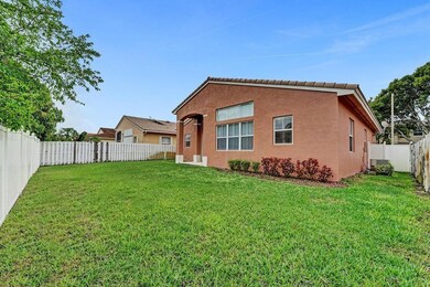 Backyard view with room for a pool. The home was r