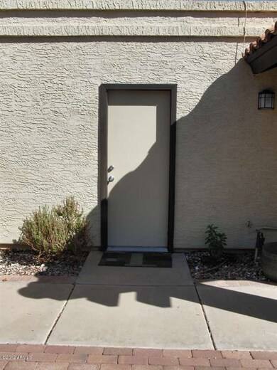 2nd Entrance to Garage from Courtyard
