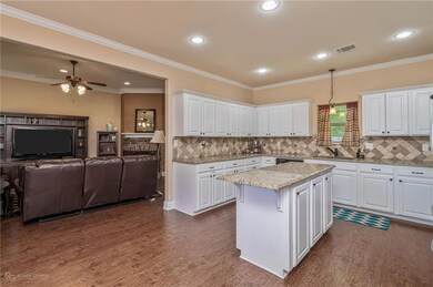 Chef's Delight Kitchen with granite counter tops, 