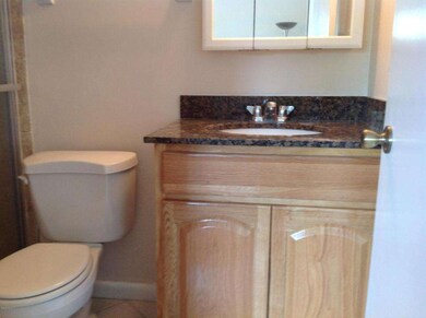 Master bath with granite sink