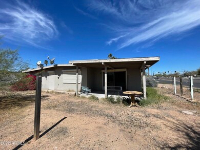 BACK COVERED PATIO * NEEDS REPLACING