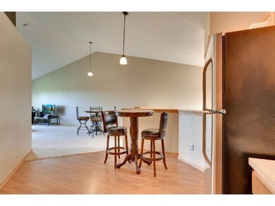 Formal and informal eating spaces, nice vaulted ce