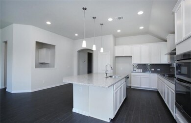 NEW CONSTRUCTION: 42-inch maple linen cabinetry an