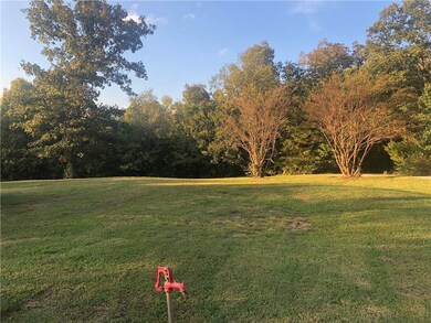 Cleared area in front of House