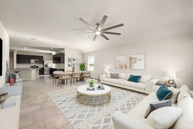 This light and bright spacious living room is the