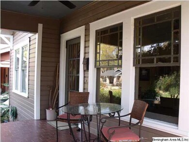 Welcoming and inviting front porch.