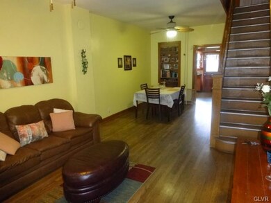 Living Room open to Dining Room