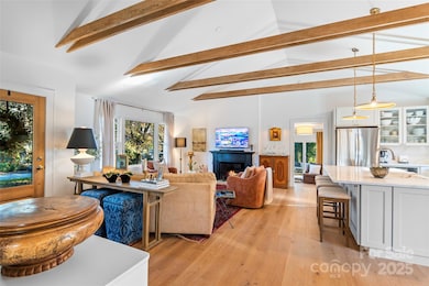 This thoughtfully designed open living space is ideal for family and friends to gather.