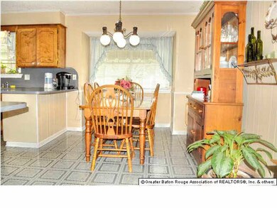 Dining area off of kitchen