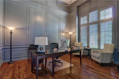Highly desirable main floor office has vaulted cei