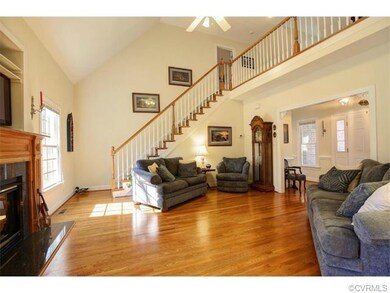 Another view of great room and foyer