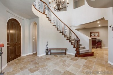 Foyer entrance hall open area