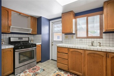 This is a picture of the area above the stove as it currently is.