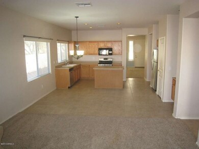 Breakfast area and kitchen