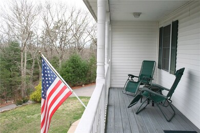 Second level porch with views