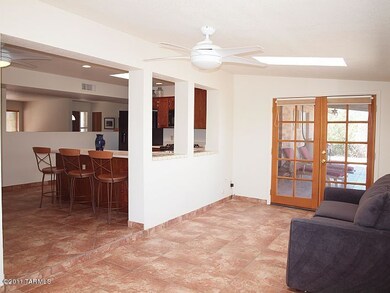 Family room to kitchen