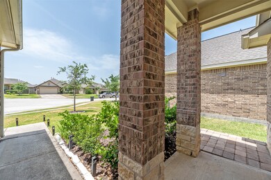 What a great spot to sit on the front porch while watching the kids and adults playing on the cul-de-sac.