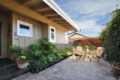 Courtyard with patio area and water feature