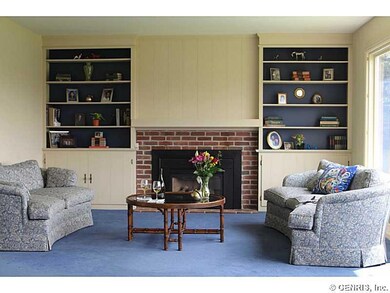 Great Room. Beautiful built-ins and a remote contr
