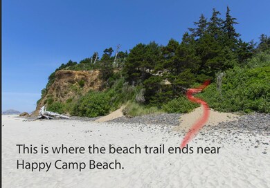end of beach trail