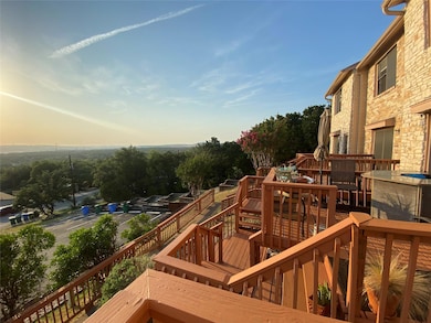View of deck