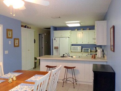 Dining and kitchen