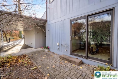 Car port and front entrance