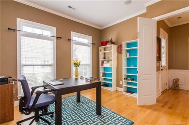 Private Office w/ French doors and walk in closet 