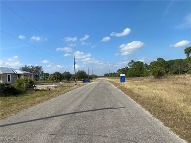 View looking West.