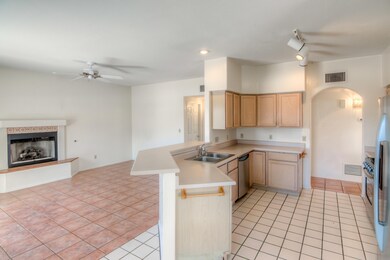 Kitchen Adjoining Family Room