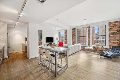 Another view of the open kitchen and living area i