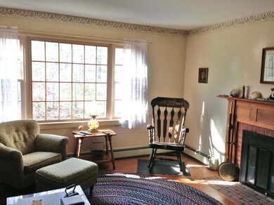 Bright sunny windows that fill the house with light even on a rainy day